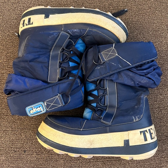 Tecnica Shoes Tecnica Rare Vintage Blue Snow Boots Made In Italy